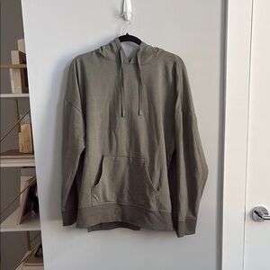 Athletic Works Green Hoodie Sweatshirt Relaxed Fit